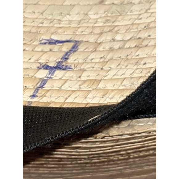 Summit Hats Straw Cowboy Hat Western Palm Leaf Style Leather Band Chin Strap - Picture 10 of 11